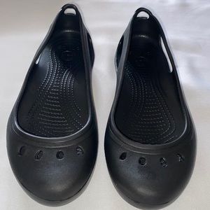 Crocs Womens Velvet kadee Ballet Flats Slip On Shoes Size 11w. Brand New.